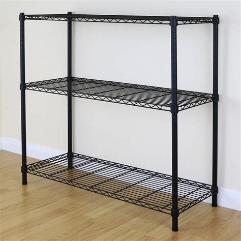 small metal storage shelves